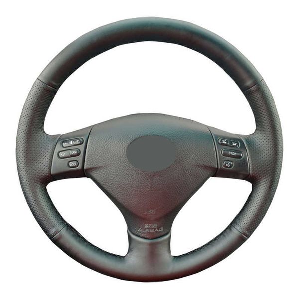 Coprivolante Coprivolante per auto per Lexus RX330 RX400h RX400 2004-2007 Toyota Corolla Verso Camry Coprivolante in pelle personalizzato G230524 G230524