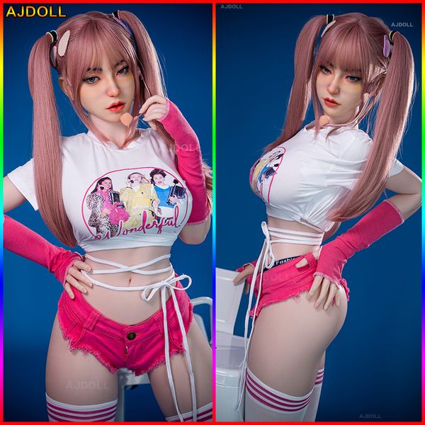 AJDOLL 168 centimetri Masturbazione Maschile Bambola Del Sesso Giocattolo Giocare Asiatica Femminile Realtà Figa Anale Nonna Grande Culo Appassionato Grande Bambola Del Sesso Del Silicone