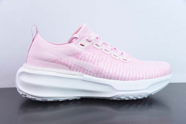 2023 Yeni Runing Ayakkabıları Zoomx Yenilmez Run 3 Pembe Köpük Pembe Pearl-Pink-Sırp Beyaz Tasarımcı Renkli Dış Mekan Sabahları