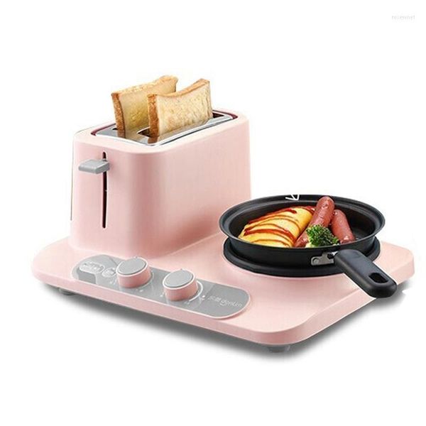 Fabricantes de pão Breadmachinetoaster Multi-Purpose Pote Multipunção Máquina de Máquina de Máquina de Máquina de Frigideira Ovo