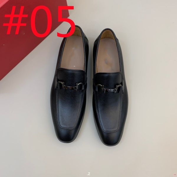 F4/10Model Роскошная мужская обувь обувь бизнес -дизайнерский дизайнерский платье подлинные кожа