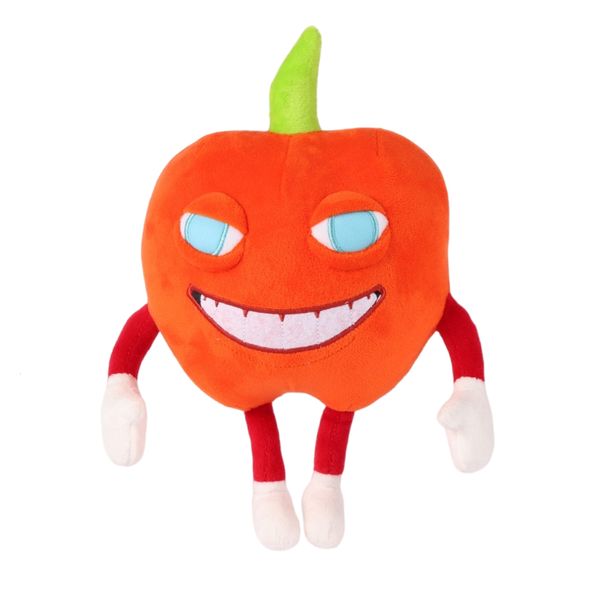 Plüschpuppen, 30 cm, Pizzaturm, Pepperman, Plüschtier, Pizzaturm, weich gefüllte Cartoon-Figur, Pepperman-Puppe, Kawaii-Geburtstagsgeschenk für Kinder-Fans, 230525