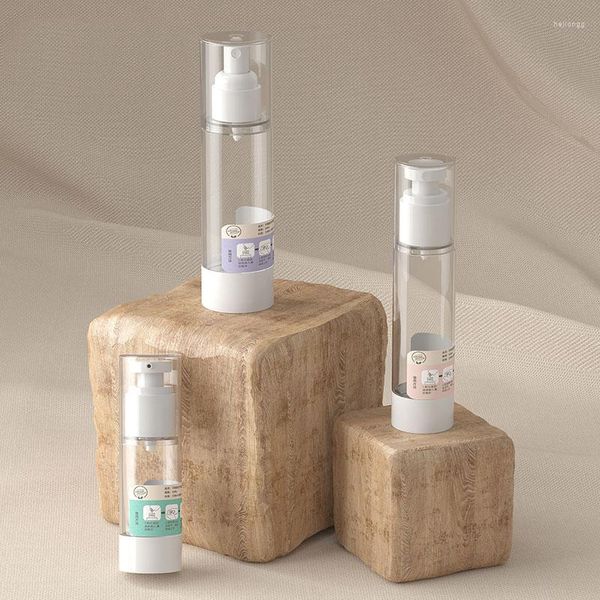 Aufbewahrungsflaschen 300 teile/los 100 ml Kleine Parfüm Sprühflasche PP Kunststoff Serum Airless