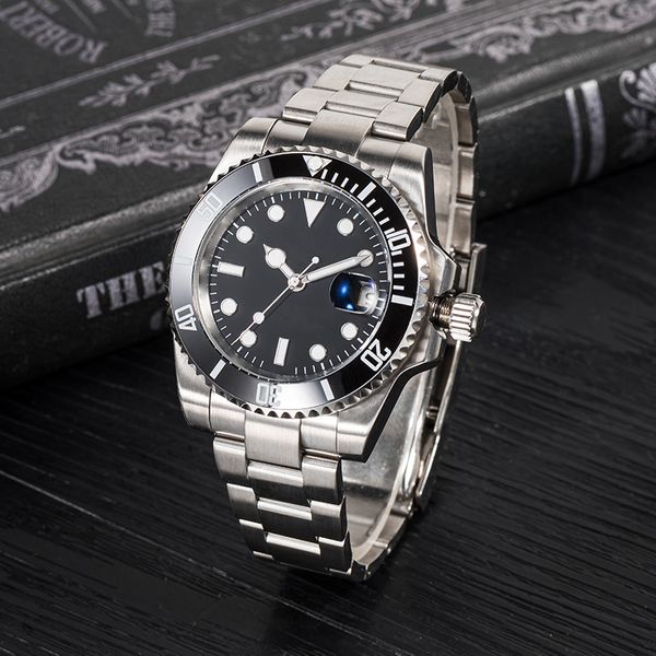 Часы DesignMovement, высококачественные мужские часы, 40 мм, сапфировое стекло, циферблат из нержавеющей стали, твердые, суперсветящиеся, водонепроницаемые, дизайнерские часы