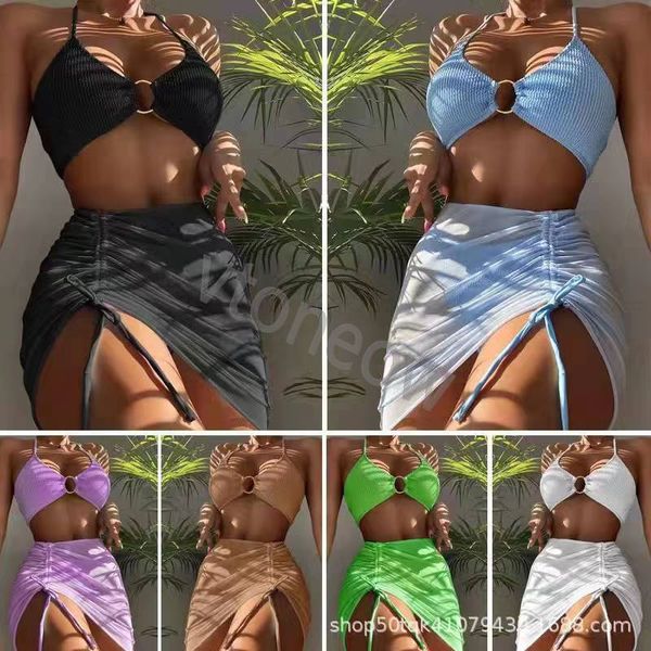 Yaz Tasarımcısı Bikini Kadın Mayolar Moda Mektupları Mayo Seksi Lady 2 Parça Mayolar 14 Renkler S-2XL İsteğe bağlı