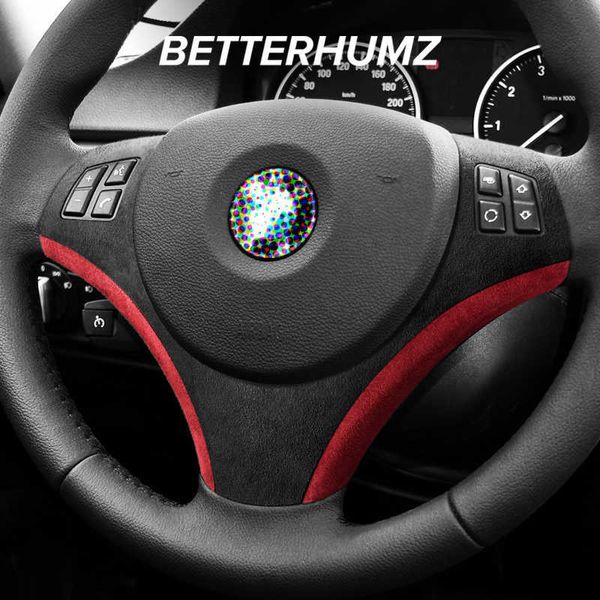 Coprivolanti Alcantara per BMW E90 E91 E92 E93 Serie 3 Coprivolanti Trim Patch Adesivi Set Decorazione Accessori per interni auto G230524 G230524