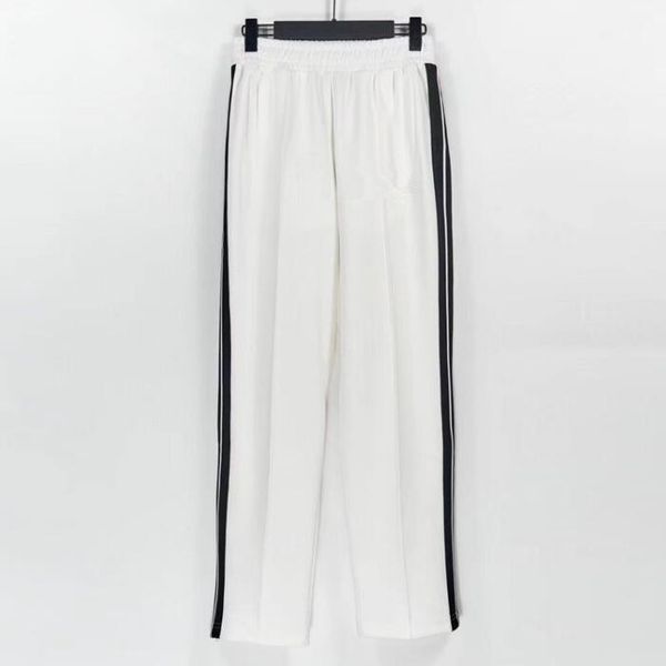 Tasarımcı Erkekler Pantolon PA Moda Marka Şerit Kargo Pantolonları Swearpants Kadın Gevşek Düz Pantolon S-XL