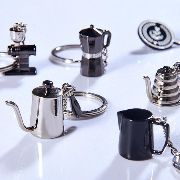 Кофейный моделирование на ключах портативное кофе серия серии Keyring Caring Bag Care Keyser Delater Подарок подарки
