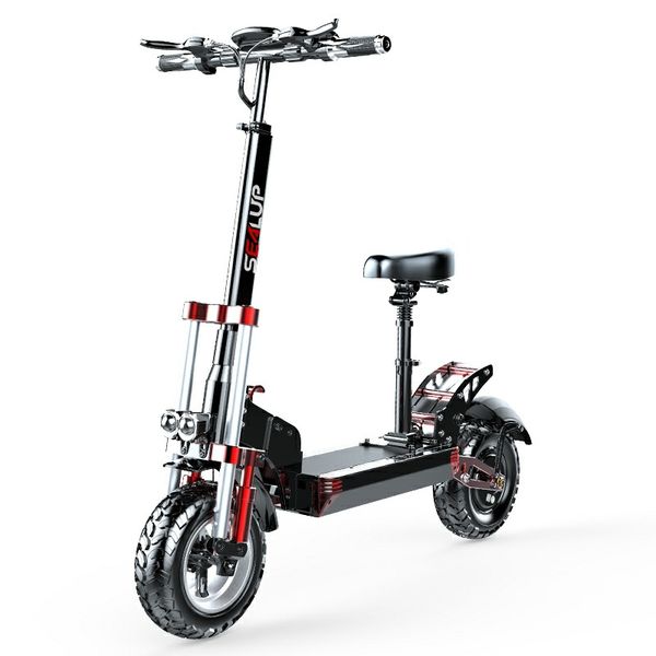 Взрослый электромобиль интеллектуальной электрический скутер 12-дюймовый внедорожный складной батарея за рулем и ходячий автомобиль