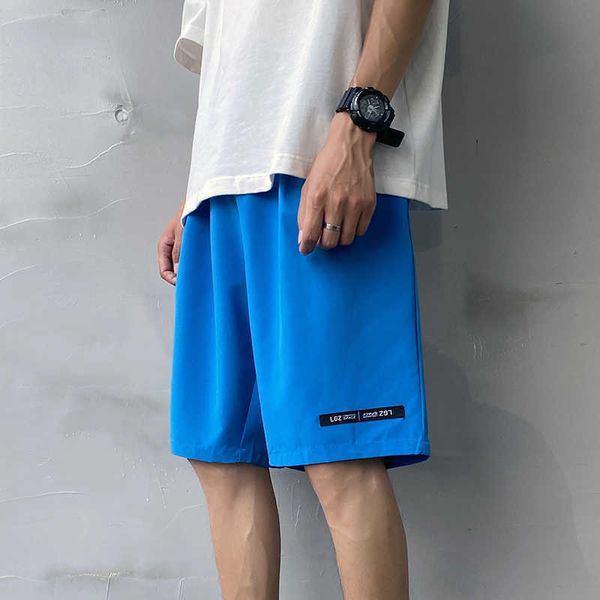 Pantaloncini da spiaggia a maniche lunghe da uomo a cinque punte dritti casuali attillati casuali a 7 colori estivi P230525