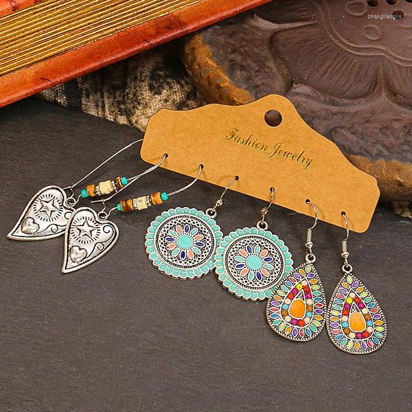 Ciondola la combinazione stabilita dell'orecchino della nappa creativa degli orecchini Amazon Jewelry Boho Fashion Wholesale