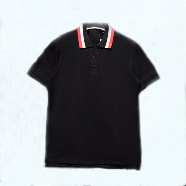 2023 Neue Poloshirts aus 100 Baumwolle, kurzärmeliges Hemd, bestickter Buchstabe, Sommermode, Designer-Poloshirts, Business-Kleidung, T-Shirt, Designer, lässiges Paar-Blumenhemd