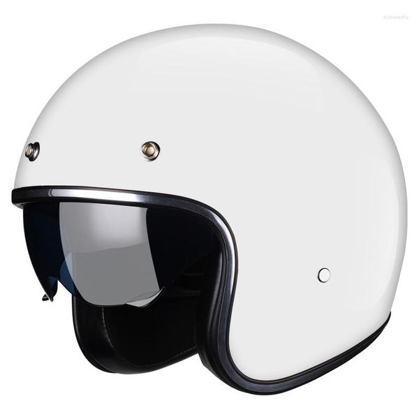 Caschi moto DOT Retro Casco Off-road Bike Downhill AM DH Cross Capacete Motocross Open Half Face Casco