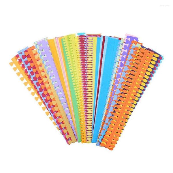 Flores decorativas Papel Quilling Flower Strips Diy Craft Craft Petal Tool Strip Origami Supplies Modelo Kit Scrapbooking Patterns Maker