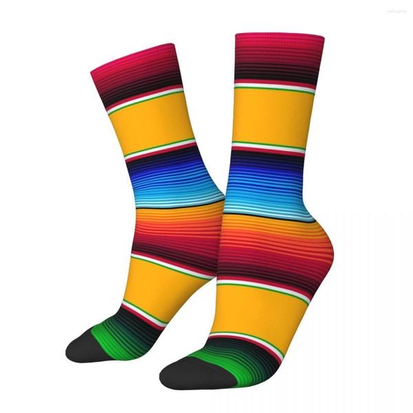 Мужские носки счастливы смешные мужчины, мужчина, повседневные традиционные мексиканские этнические носки, радужная, ЛГБТ, гордость Yaoi Sport Женщины
