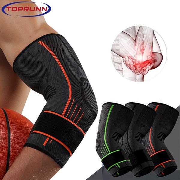 Защитное снаряжение 1PCS Sports Locky Brace Регулируемая поддержка с компрессионной рукавом с помощью ремня для ремешка для территории артрита.