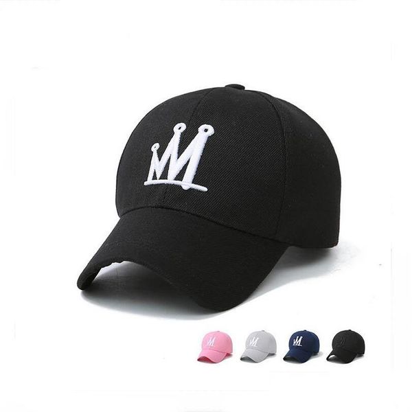 Caps de bola Spring Baseball Casual Cap homens e mulheres Couples Bordados Crown Sun Hats GSMB008 Acessórios de moda Drop Drop Scar Dht5w