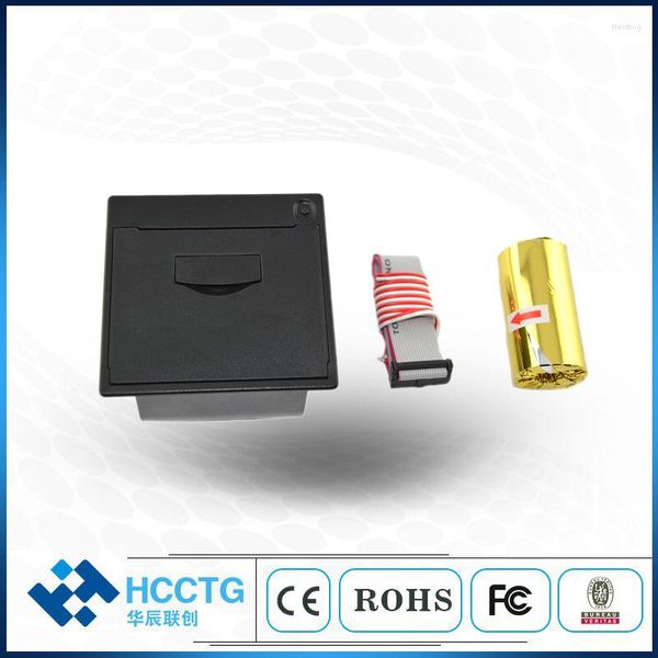 Interfaccia RS232/parallela Stampante termica per ricevute di taxi con montaggio a pannello da 58 mm HCC-D8