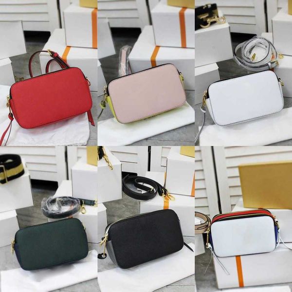 Kadınlar Anlık Omuz Çantaları O-Leylak Tasarımcıları Crossbody Çantalar Cüzdan Klasik Marc Kamera Çantası Geniş Kayış Lüksler Çanta Çantası 221029