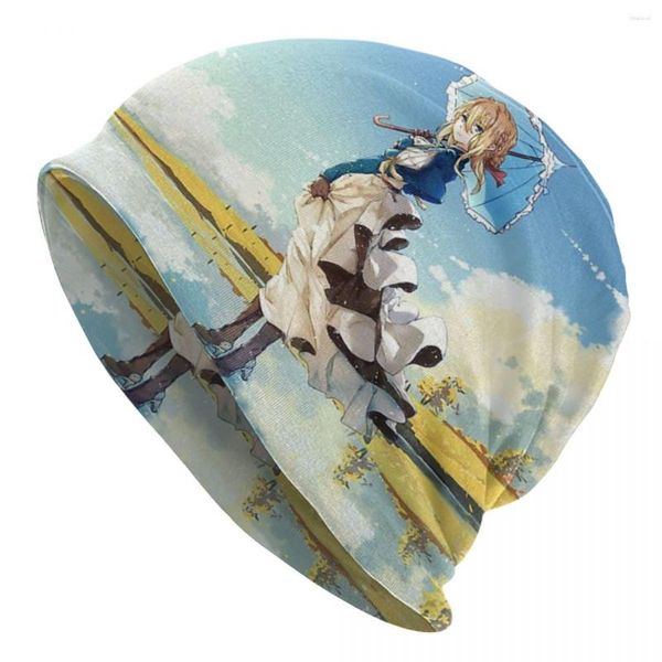 Berets Violet Evergarden 3 Herren Mützen Mütze für Herren Mützen Mütze Damen Hüte Winter