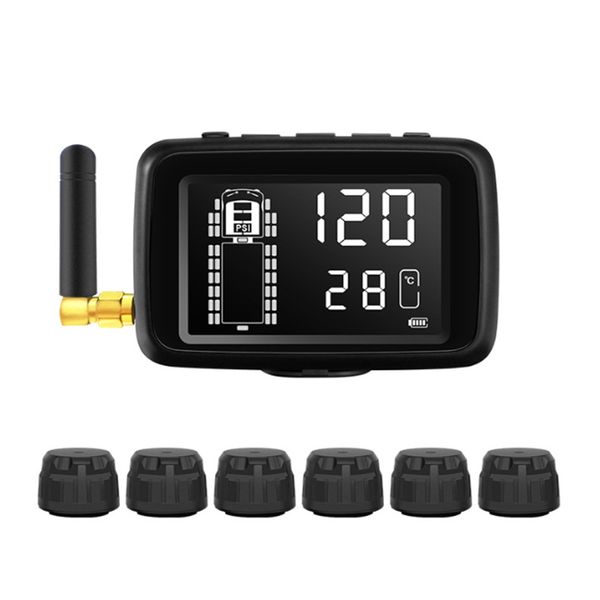 Sistema de monitoramento de pressão dos pneus de caminhão e ônibus Careud 6 rodas 8 rodas 8 rodas 18 rodas 36 rodas TPMs TPMs