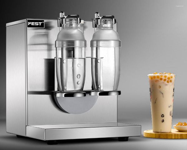 Blender Commercial 1000ML Boba Tea Shaking Machine Upgrade Frullatore per latte automatico a doppia testa in acciaio inossidabile ad alta capacità