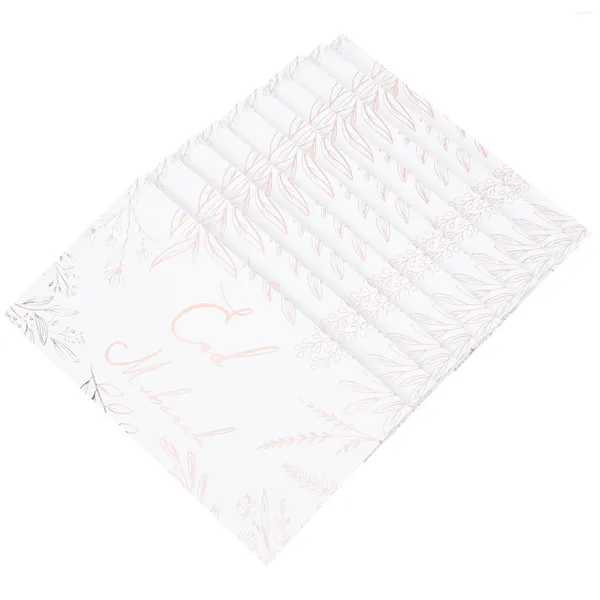 Embrulho de presente 10 pcs envelope Eid envelopes requintados envelope