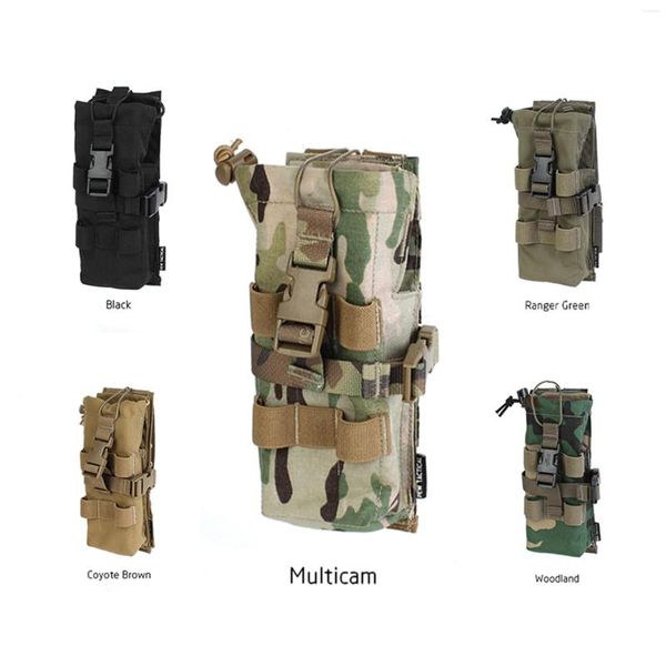 Jaquetas de caça Pew Tactical Molle Tyr Style PRC-152 suspenso/inclinação para inclinação da bolsa de rádio Equipamento de sobrevivência de acampamento ao ar livre