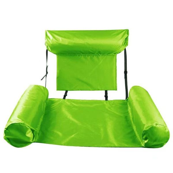 Lettino portatile con schienale in schiuma sedia galleggiante nuoto giochi d'acqua casual inflazione acqua relax letto morbido gioventù popolare floding portatile estate giocattoli da bagno lo008 B23