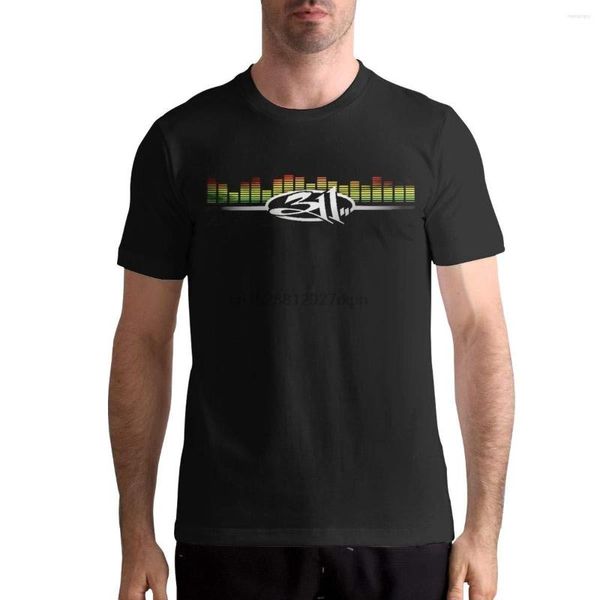T-shirt da uomo RustyCAviles 311 Band Mans Leisure T-Shirt Athletic