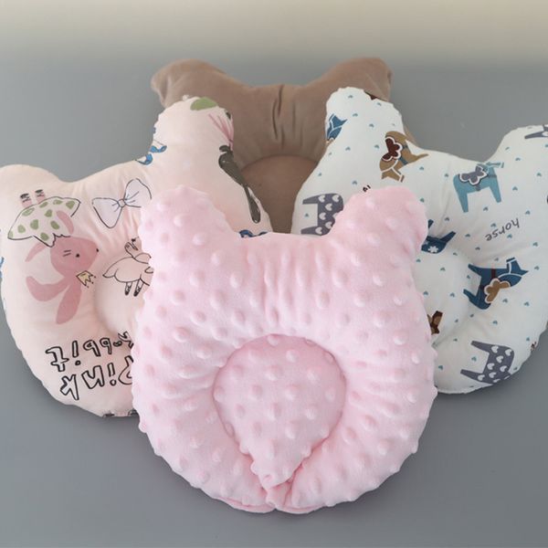 Pillows born Baby Stereotyp-Kissen Baumwolle U-förmiger Säuglingsschutz Kopfkorrektur Schlafformungskissen verhindern 230525