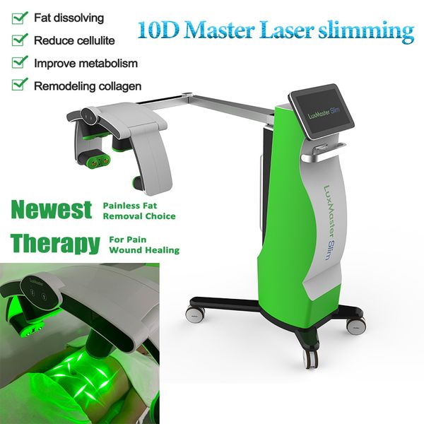 Emerald Laser Luxmaster Body Sculpting 532 -нм лазерная лазерная терапия 10D Диодная лазерная машина