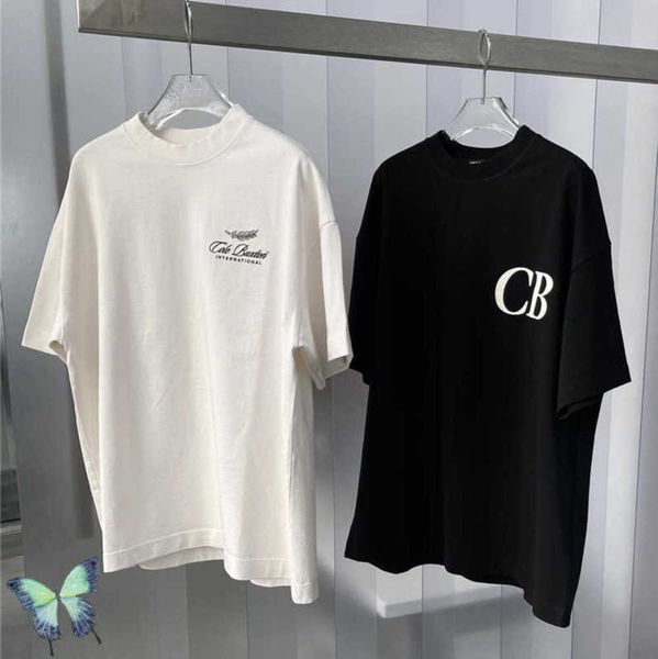 Real Po CB Cole Buxton T-shirt 11 T Shirt 2021 Casual Uomo Donna Top con etichetta etichetta Design allentatoE222S