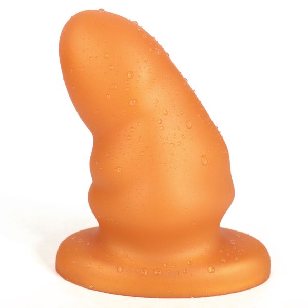 Enorme Expandir Plugs Anus Top Liquid Silicone Curvar Plug Anal Elástico Inserir Profundidade de Bumbum Músculos Exercícios Dilatador Próstata Massagem Bumbum Grande Haste AV Dildos Gays Lésbicas