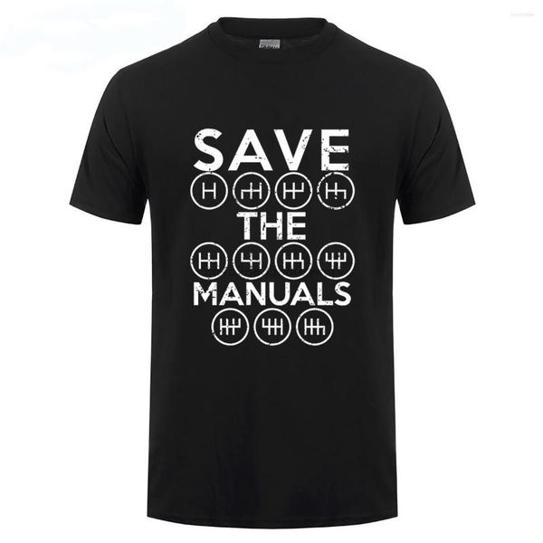 Herren-T-Shirts „Save The Manual Gearbox“-T-Shirt