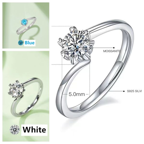 Ring Ringe für Frauen Desiner Ring Liebesring Designerringe Goldring Diamant Bule Ring Ehering Ring Designerschmuck Bague Verlobungsringe Großhandel M01D