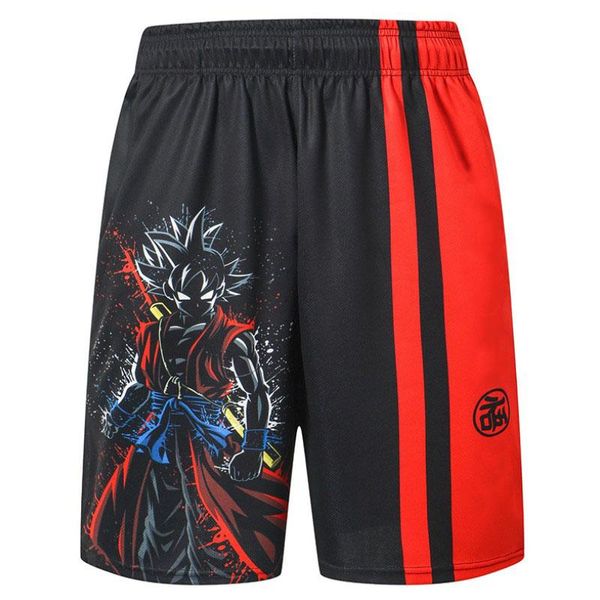 Shorts pour hommes impression 3D entraînement Sport ample hommes Cool été basket-ball pantalons courts pantalons de survêtement pas de ceinture GYM Shorts hommes