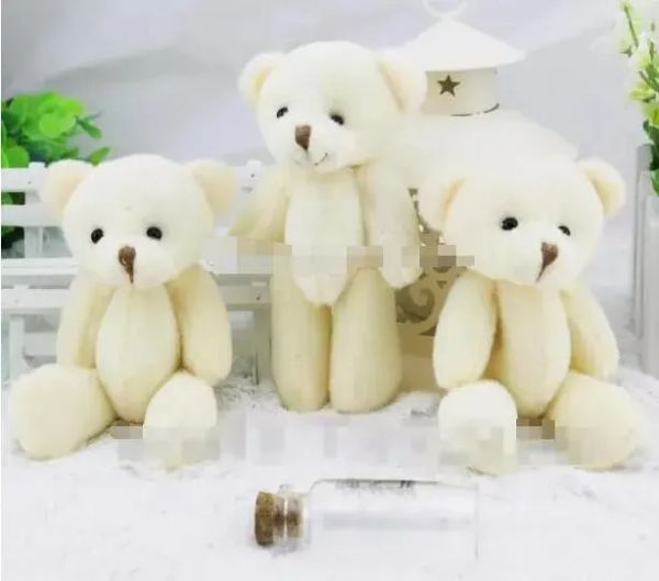 Schönes Mini-Teddybär-Plüschtier, Gummibärchen, 12 cm, Tier zur Hochzeit