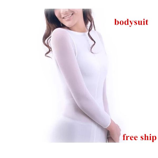 Fabrika Vakum Terapisi için Toptan Körfez Körfezi Kadınlar Uzun Kollu Bodysuit Tulum Vakum Zayıflama Vücut Takım