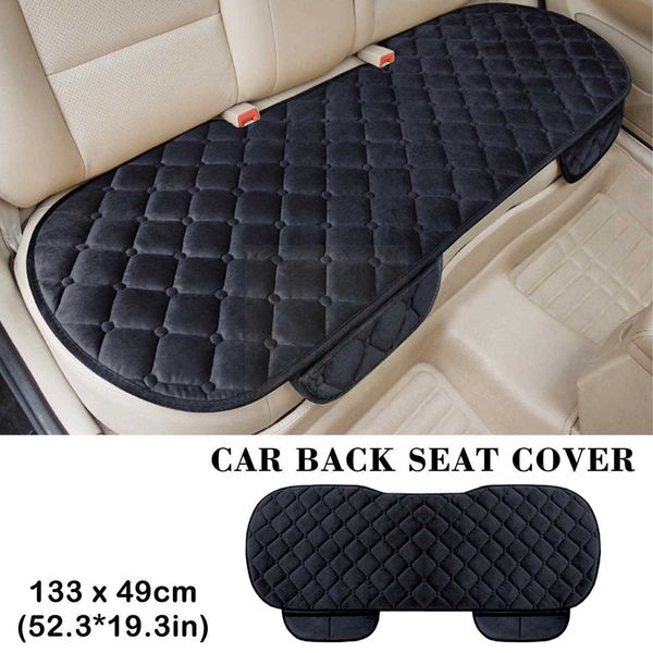 Cuscini Coprisedili per fila posteriore per auto Cuscino in tessuto floccato posteriore Tappetino non invernale Fit Slide Auto Pad Van Universal Truck Warm Keep Suv Protec R4B3 AA230525