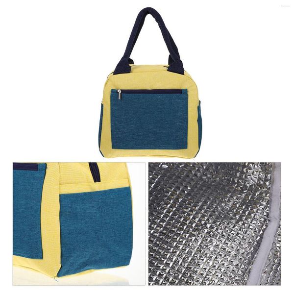 Geschirr-Sets, isolierte Lunch-Tasche, Kühlboxen, kleine Damen-Reiseaccessoires, Tragetasche, Arbeitstaschen, Kordelzug, Bento, praktischer Getränkehalter