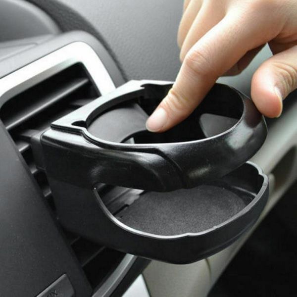 Gancho Rails Universal Auto Car Cup Holder Outlet Air Vent Rack Beverage Mount Insert Stand Stand Acessórios Home SuppliesHooks