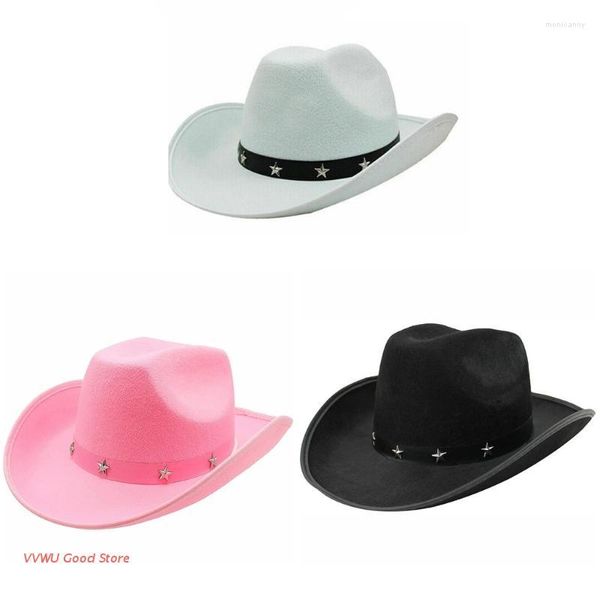 Berets Cowboy Hat Bachelorette Party Fedora Cowgirl Bridal Beds