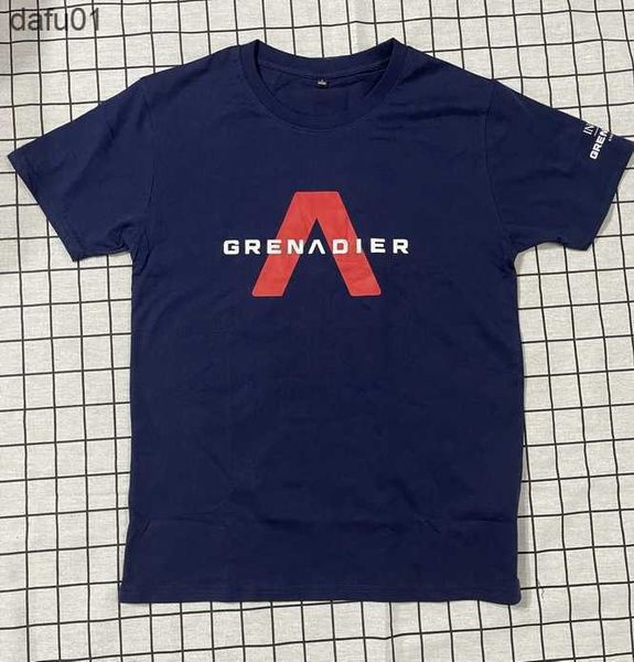 Camisetas masculinas 100% algodão 2021 INEOS GRANDO GRENADIE