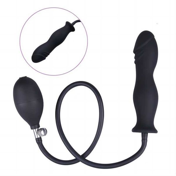 Sex Toy Massager Super Grande Gonfiabile Enorme Grande Spina Anale Max Dilatatore Della Pompa Espandibile Senza Vibratore Butt Balls