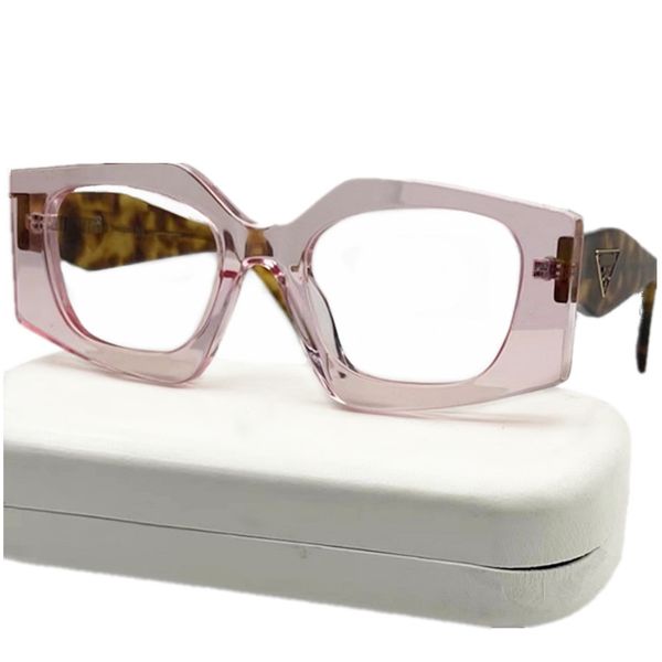 2023 Individual design Pr56 plank glasses frame men women 50-21-145 irregular shape bold fullrim for prescription eyeglasses eyewear goggles fullset case