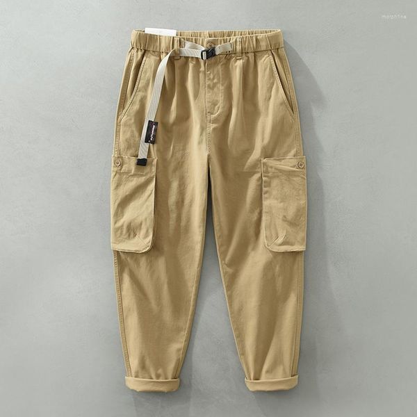 Männer Hosen Design Italien Qualität Baumwolle Marke Für Männer Mode Verdickt 29-36 Trouders Mit Gürtel Pantalones Hombre pantalon Homme