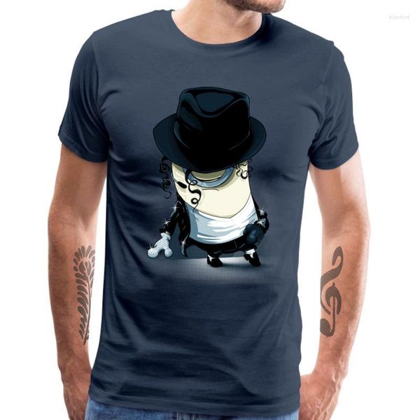 T-shirt da uomo T-shirt girocollo Jackson T-shirt da uomo Michael Cartoon T-shirt personalizzata T-shirt da uomo in tessuto di cotone hip-hop manica corta