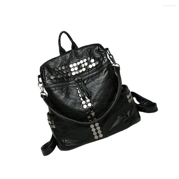 Школьные сумки девочка рюкзак для плеча сумки черные изысканные туристические аксессуары многоцелевые поставки женского мешочка