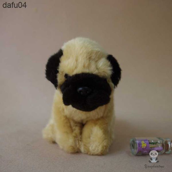 Dolls Pug Dogs Doll Doll Infantil Simulação de brinquedos de brinquedos de animais de pelúcia LOJAS L230522 L230522